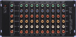 Component and Digital Audio Distribution Amplifier 1 in 9 out