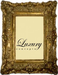 Photo Frame Antique Look Gold 5" x 7"
