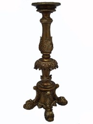 Ivy Candle Holder Gold