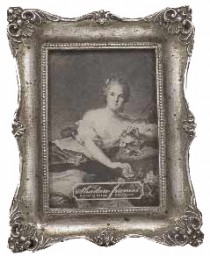 Photo Frame Antique Look Silver 5" x 7"