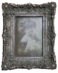 Photo Frame Antique Look Silver 5" x 7"