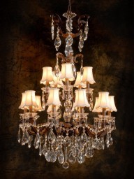 Marie Crystal 6+10 Light Chandelier