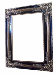 Camelot Mirror - Gold and Black 100cm x 130cm