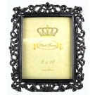 Photo Frame Antique Look Black 8" x 10" 