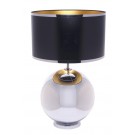 Empire XL Chrome Base with Darcy Large Shade