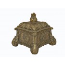 Caroline Jewellery Box Gold