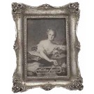 Photo Frame Antique Look Silver 4" x 6"