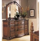 Cognac Dresser Mirror