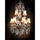 Marie Crystal 3+6 Light Chandelier