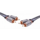 Stereo 2 RCA Male to 2 RCA Male Lead 1.5m