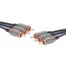 Component/RGB Lead 3 RCA Male to 3 RCA Male 5m LC-P7293